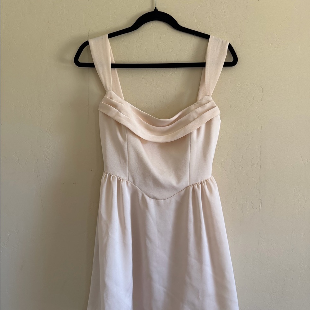 Park & Fifth Strapless Cream Dress